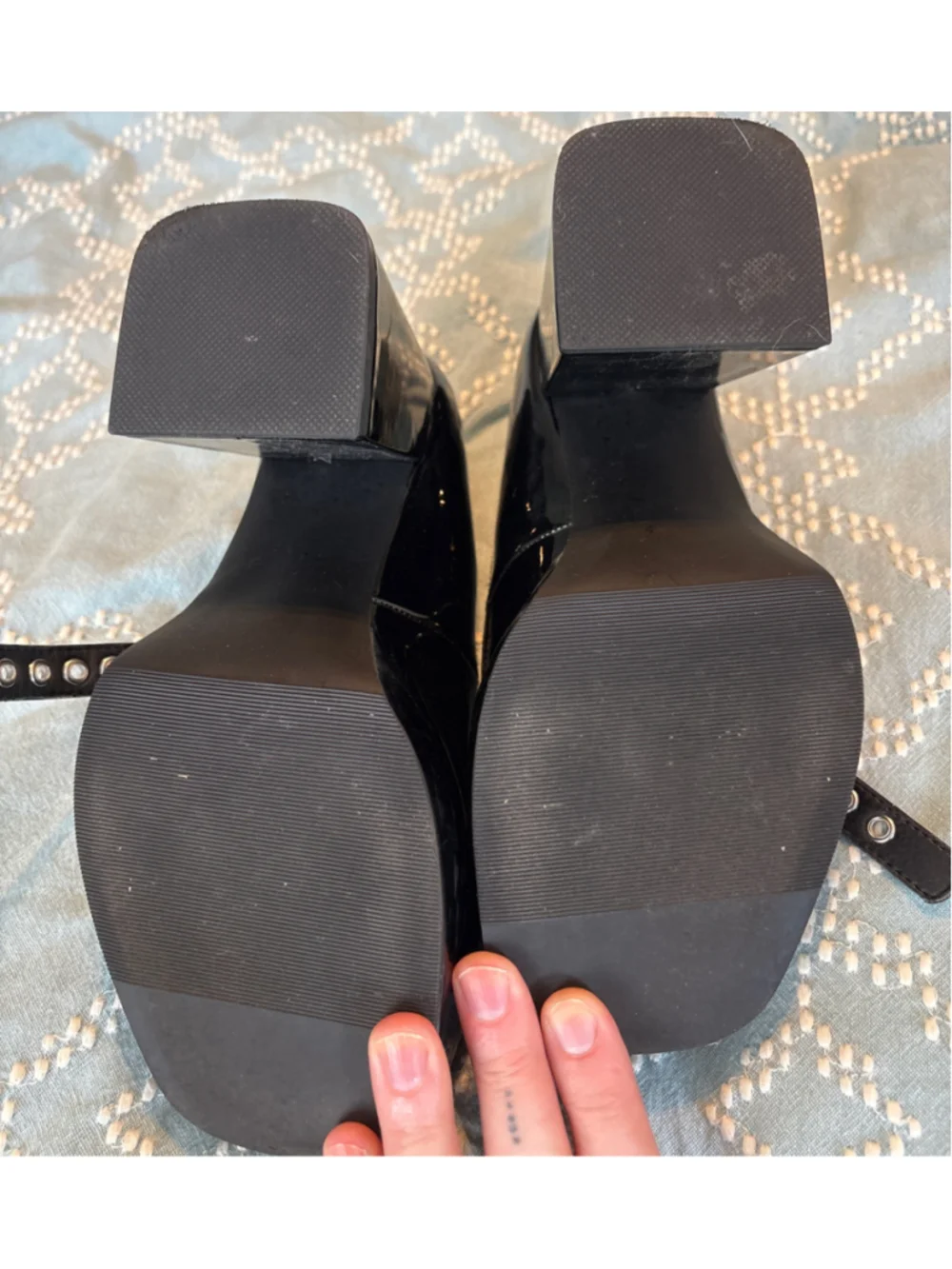 Women's Torrid Black Platform Mary Jane Heels Size 7.5